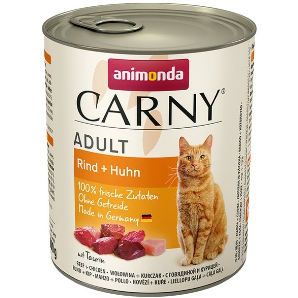 Animonda Carny Adult Wołowina + Kurczak puszka 800g