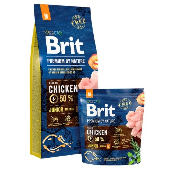 Brit Premium By Nature Junior M Medium 3kg