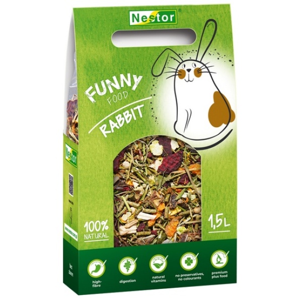 Nestor Pokarm Królik Funny 1500ml