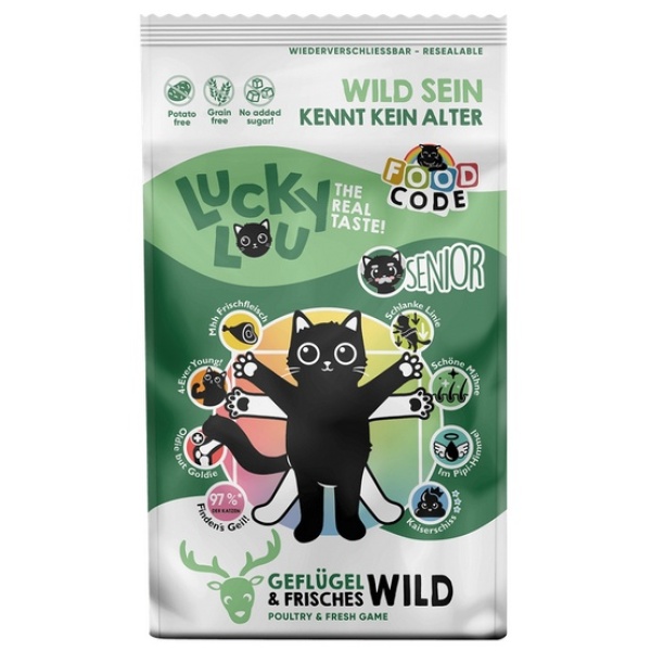 Lucky Lou Food Code Lifestage Senior Geflugel & Wild 1,7kg