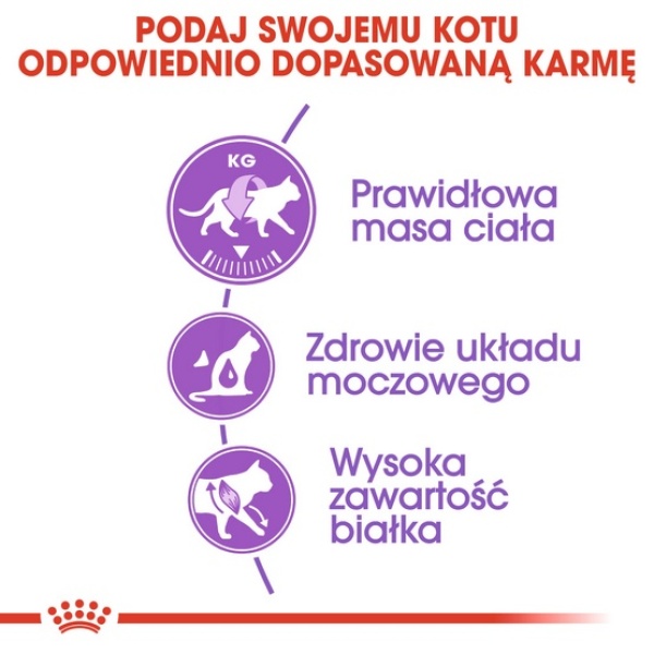 Royal Canin Sterilised karma sucha dla kotów dorosłych, sterylizowanych 10kg - obrazek 5