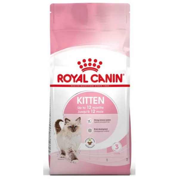 Royal Canin Kitten karma sucha dla kociąt od 4 do 12 miesiąca życia 2kg - obrazek 3