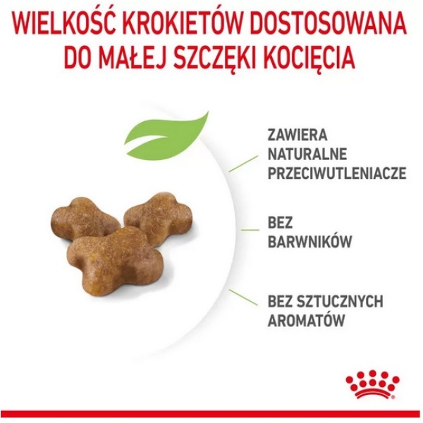 Royal Canin Kitten karma sucha dla kociąt od 4 do 12 miesiąca życia 2kg - obrazek 6