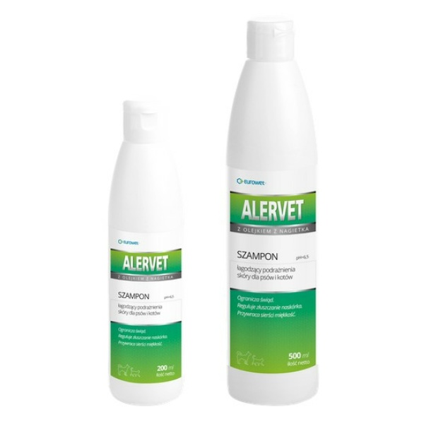 Alervet - szampon łagodzący podrażnienia 200ml - obrazek 3