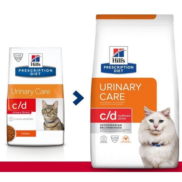 Hill's Prescription Diet c/d Feline Urinary Stress 1,5kg - obrazek 3