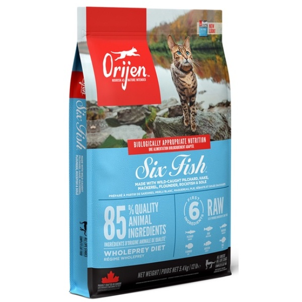 Orijen Cat 6 Fish 5,4kg - obrazek 3