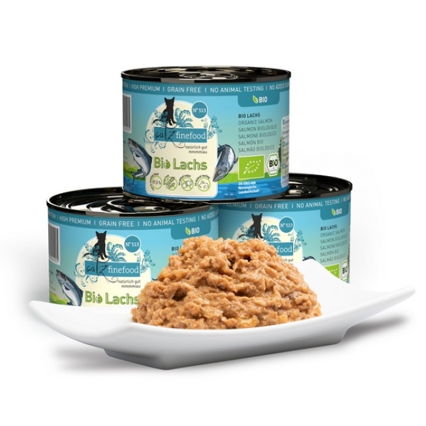 Catz Finefood Bio N.513 Łosoś puszka 200g - obrazek 4