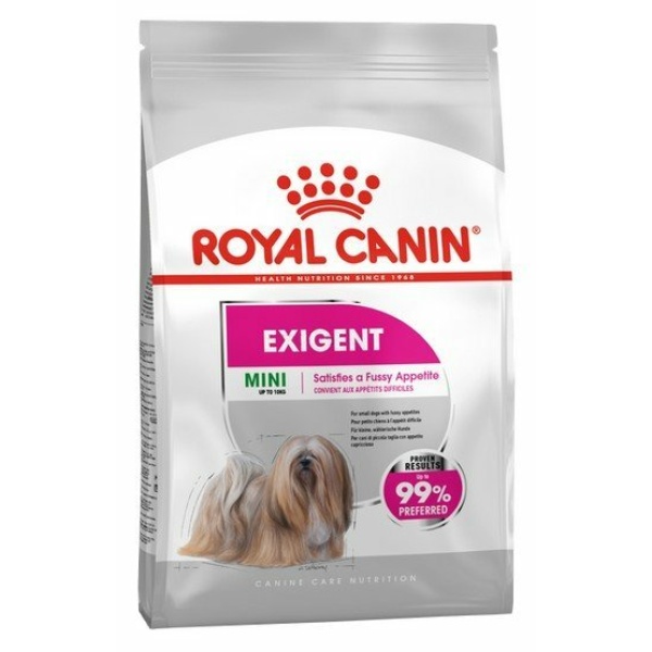 Royal Canin Mini Exigent karma sucha dla psów dorosłych, ras małych, wybrednych 3kg - obrazek 3