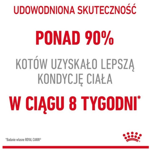 Royal Canin Light Weight Care karma sucha dla kotów dorosłych, utrzymanie prawidłowej masy ciała 8kg - obrazek 3