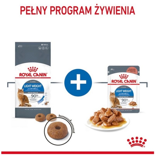 Royal Canin Light Weight Care karma sucha dla kotów dorosłych, utrzymanie prawidłowej masy ciała 8kg - obrazek 5