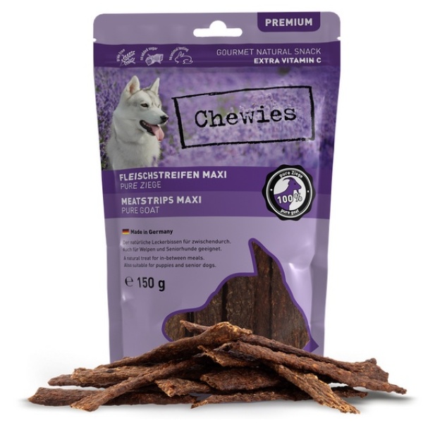 Chewies Meat Strips Maxi Koza 150g - obrazek 4