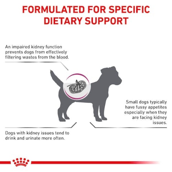 Royal Canin Veterinary Diet Canine Renal Small Dog 3,5kg - obrazek 3