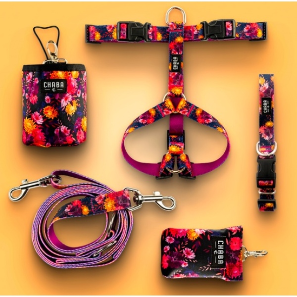 CHABA Szelki Guard Story S 1,6cm marigold - obrazek 6