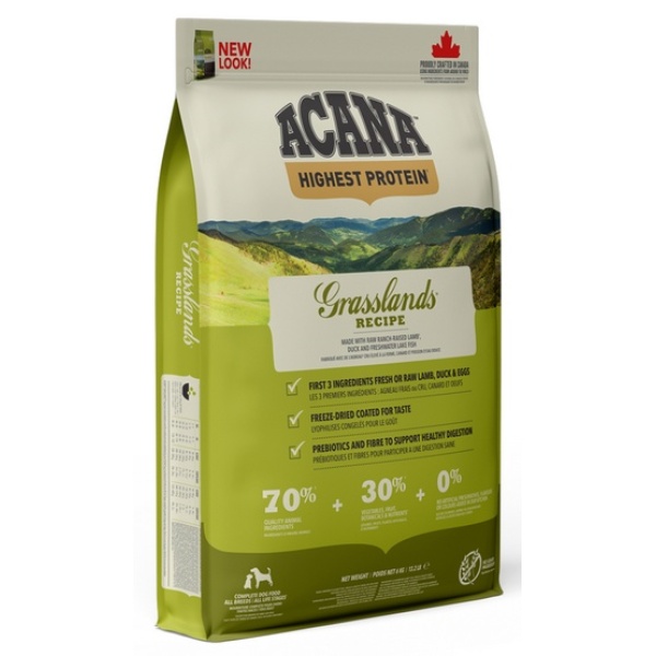 Acana Highest Protein Grasslands Dog 6kg - obrazek 3