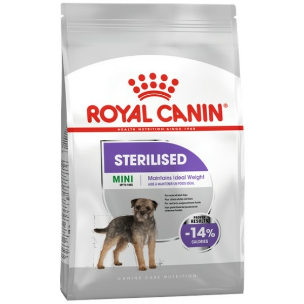 Royal Canin Mini Sterilised karma sucha dla psów dorosłych, ras małych, sterylizowanych 8kg - obrazek 3