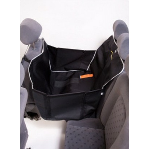 Kardiff Anti Slip Mini 1/2 Mata samochodowa na połowę tylnego fotela czarna - obrazek 6