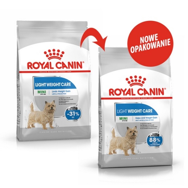 Royal Canin Mini Light Weight Care karma sucha dla psów dorosłych, ras małych z tendencją do nadwagi 3kg - obrazek 3