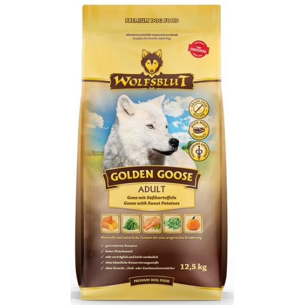 Wolfsblut Dog Golden Goose Adult - gęś i bataty 12,5kg - obrazek 3