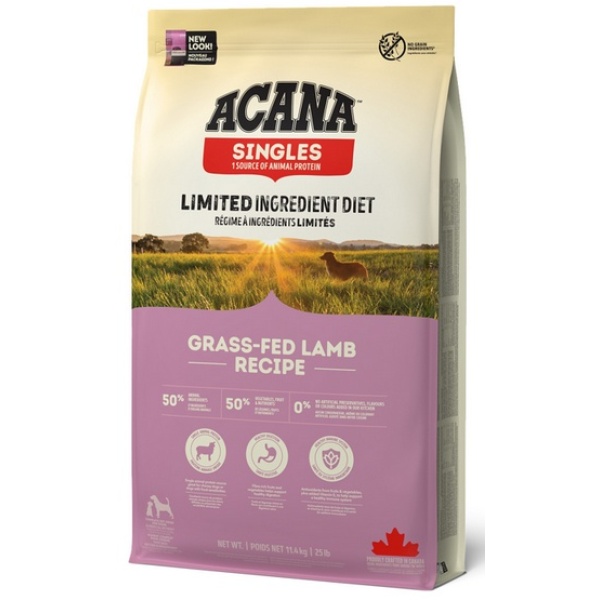Acana Singles Grass-Fed Lamb 11,4kg - obrazek 3