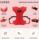 CHABA Szelki Guard Comfort Classic XL czerwone - obrazek 4