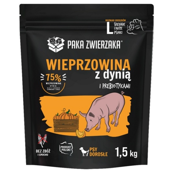 Paka Zwierzaka Seventh Heaven Wieprzowina z dynią L 1,5kg