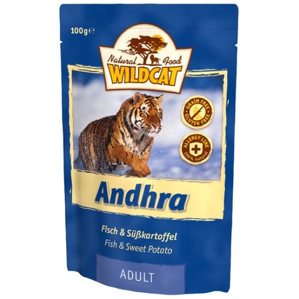 Wildcat Andhra - ryby i bataty saszetka 100g
