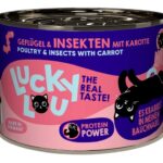 Lucky Lou Lifestage Adult Drób i owady puszka 200g - obrazek 4