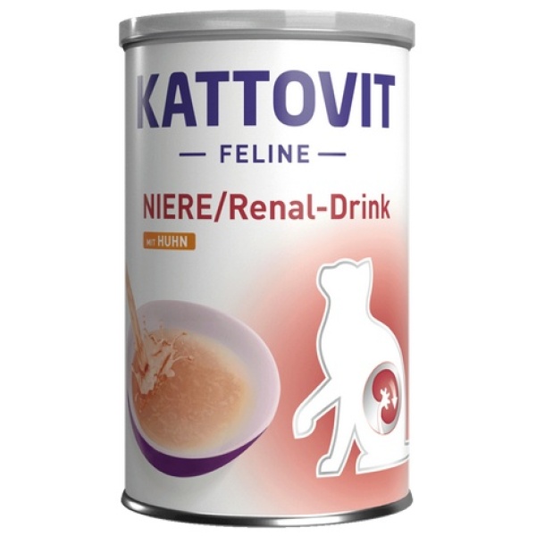 Kattovit Feline Drink Niere/Renal kurczak napój 135ml - obrazek 4