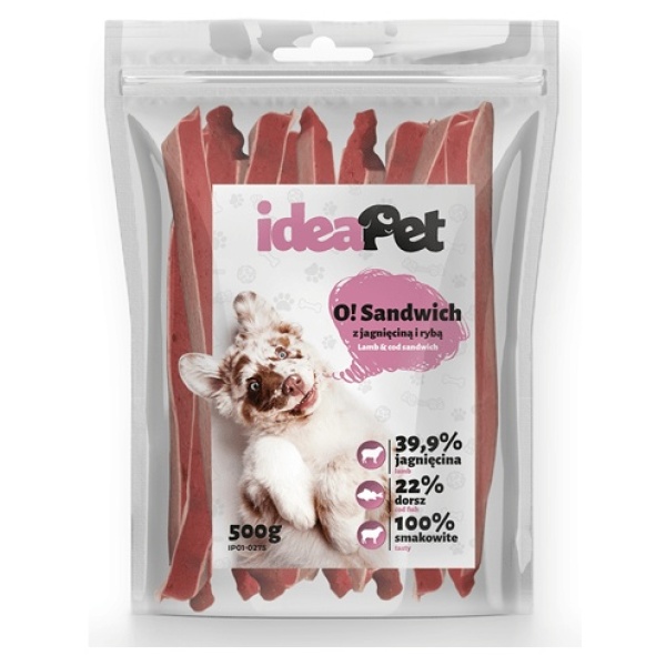 IdeaPet Sandwich z jagnięciną i rybą 500g - obrazek 5