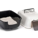 Ferplast Prima New Toaleta dla kota biało-czarna[72053799EL] - obrazek 4