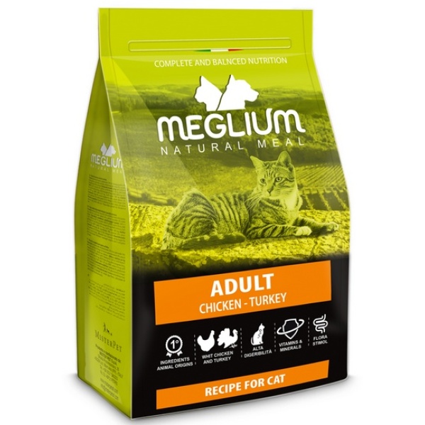 Meglium Cat Adult Chicken & Turkey 10kg