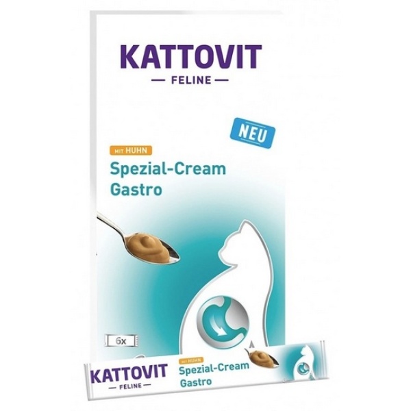 Kattovit Feline Pasta Gastro Cream 90g (6x15g)