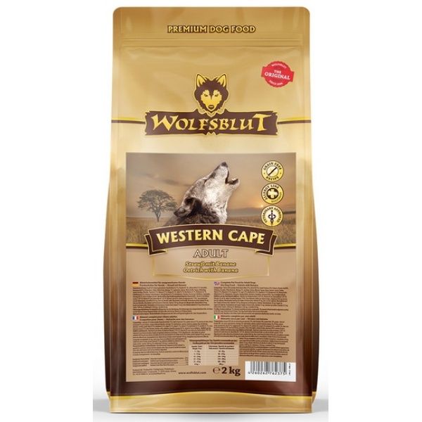 Wolfsblut Dog Western Cape - struś i bataty 2kg - obrazek 3