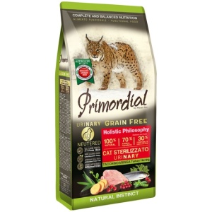 PROMOCJA 400g + 400g Primordial Cat Grain Free Urinary Turkey & Herring 400g [termin ważności: 12.09.2025]