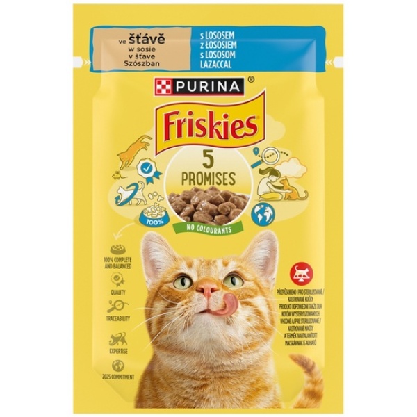 Friskies Łosoś saszetka 85g