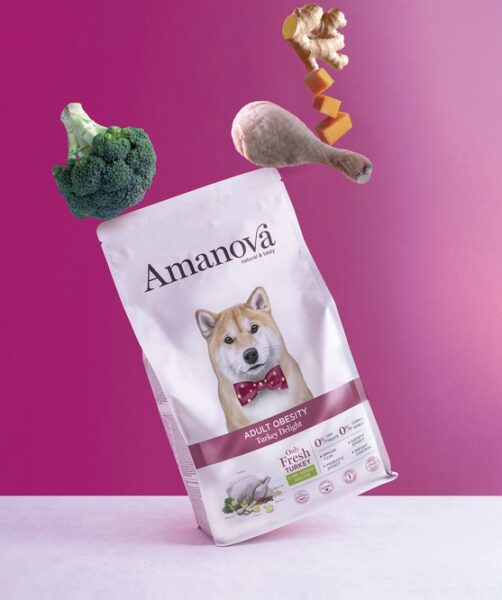 Amanova Dog Adult Obesity Turkey Delight - indyk 2kg - obrazek 4