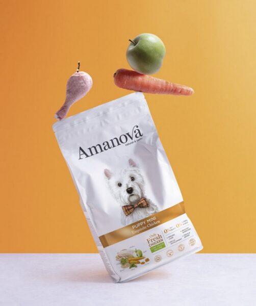 Amanova Dog Puppy Mini Exquisite Chicken - kurczak 2kg - obrazek 4