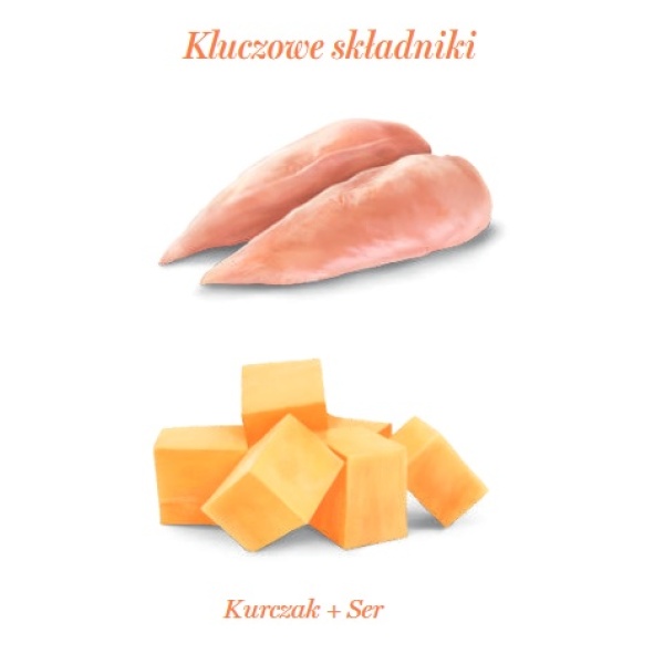 Amanova Cat Chicken & Cheese - kurczak i ser w bulionie puszka 70g [02] - obrazek 5