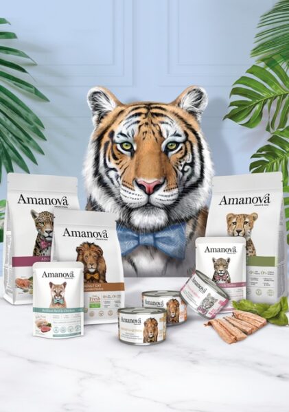 Amanova Cat Chicken & Tuna - kurczak i tuńczyk w bulionie puszka 70g [05] - obrazek 7