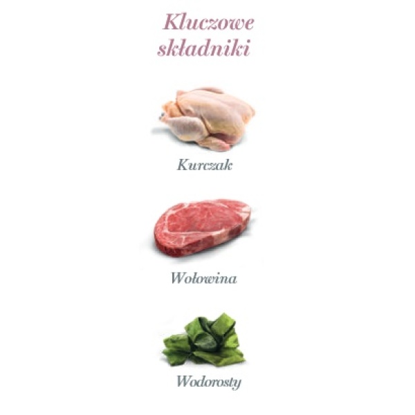 Amanova Cat Brilliant Beef & Chicken - wołowina i kurczak saszetka 85g [P14] - obrazek 5