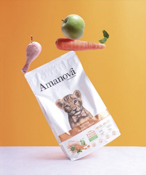 Amanova Cat Kitten Exquisite Chicken - kurczak 300g - obrazek 4