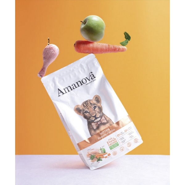 Amanova Cat Kitten Exquisite Chicken - kurczak 300g - obrazek 4