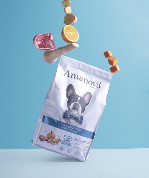 Amanova Dog Adult Sensitive Delicious Lamb - jagnięcina 10kg - obrazek 4