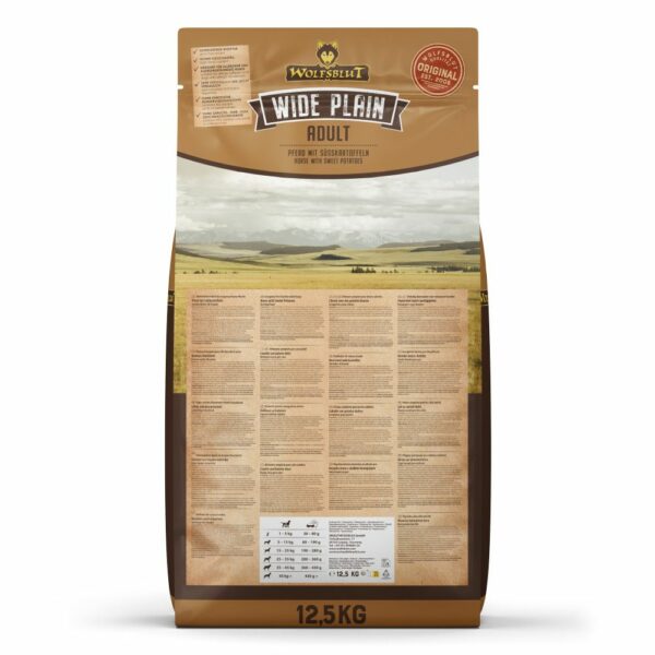 Wolfsblut Dog Wide Plain - konina i bataty 12,5kg - obrazek 3