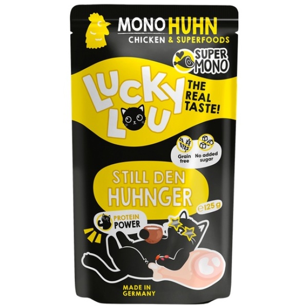 Lucky Lou SuperMono Kurczak saszetka 125g - obrazek 3