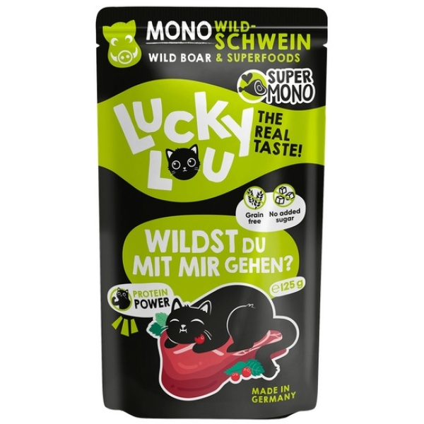 Lucky Lou SuperMono Dzik saszetka 125g - obrazek 3