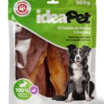 IdeaPet Uszka królicze z kaczką 500g - obrazek 3