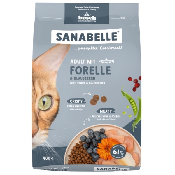 Sanabelle Adult Forelle - z pstrągiem 400g