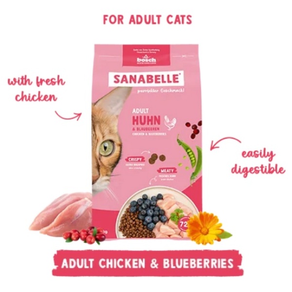 Sanabelle Adult Huhn z kurczakiem 400g - obrazek 4