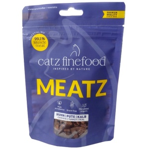 Catz Finefood Meatz Essential Mix - kurczak, indyk, cielęcina 45g